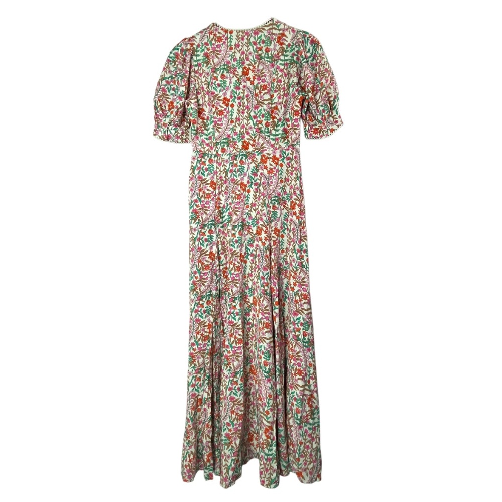 BODEN Rosie Godet Tea Dress in Foliage Bud Size 4- NWT - Picture 5 of 15